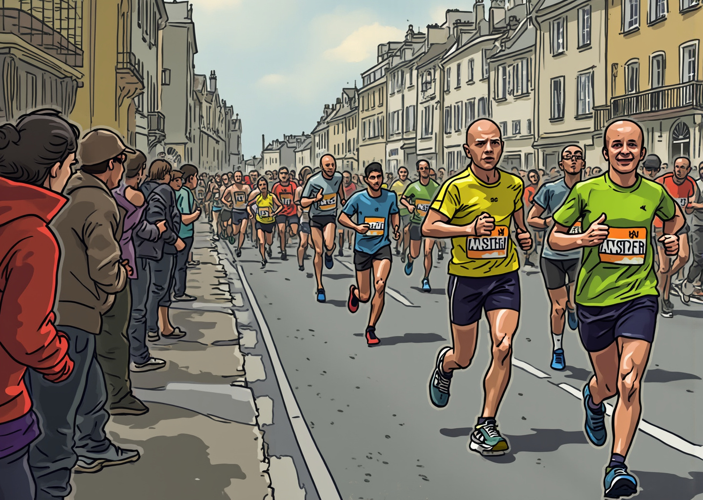 Le semi marathon Saint-Malo Cancale.